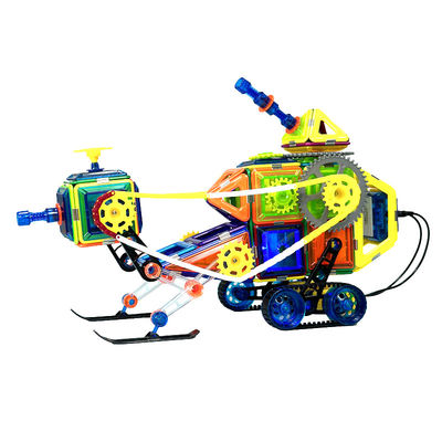 kaufen Magnetische Spielzeugschlitten Festung 3d Magnetische Bausteine mit Fernbedienung online manufacture
