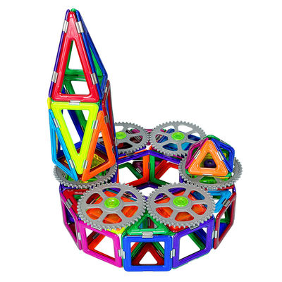 kaufen Kreative Kinder Stamm Magnetische Bausteine pädagogische Magnetische Blöcke Drehteller online manufacture