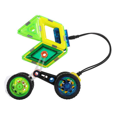 Kreative Kunststoff Geschenk Magnetische Fliesen Fernbedienung Auto Magnetische Spielblöcke