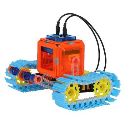 STEM Spielzeug Magnetfliesen Fernbedienung Auto Vanguard Krieger Starke Magnete