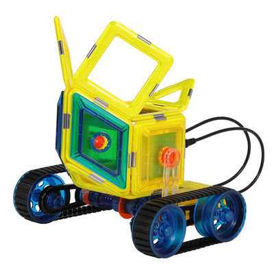 Magnetische Fliesen Fernbedienung Auto 3d Magnetische Blöcke Kleines Kaninchen Autospielzeug