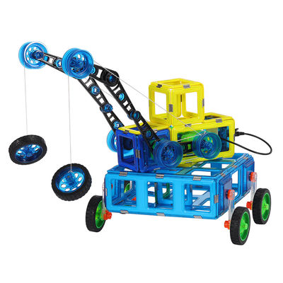 Lokomotive Krane Magnetfliesen Fernbedienung Auto Kinderspielzeug Bildungsmaterial