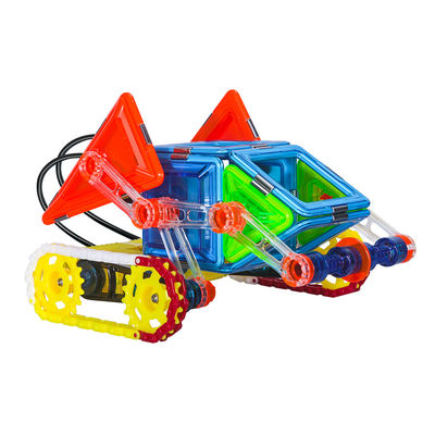 Fernbedienter Motor Magnetfliesen Autoset Lokomotive Vanguard Krieger Spielzeug