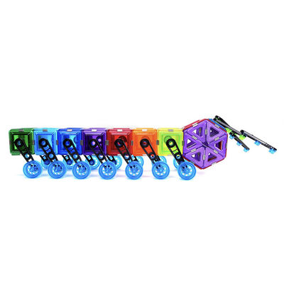3Y+ Mehrfarbige Magnetblöcke Zubehör Caterpillar Magnetische Spielblöcke