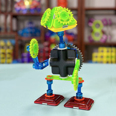 Kreative Magnetblöcke Zubehör Kung Fu kleine Schildkröte Bauspielzeug mit Ausrüstung