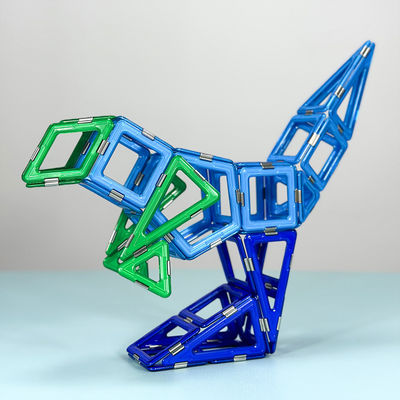 Magnetische Ziegel Spielzeug Velociraptor Magnetische Blöcke 3D-Struktur