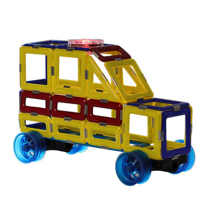 Starke Magnete Magnetische Bausteine Krankenwagen Lernspielzeug CE-Zertifikat
