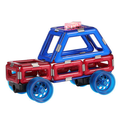 OEM Magnetfahrzeuge für den frühen Unterricht Spielzeug, Polizeiauto Magnetfahrzeuge für Kinder