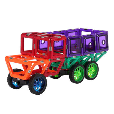 MAGFX Komische Schwerlastwagen Strukturen Magnetische Bausteine Magnet Spielzeug für Kinder