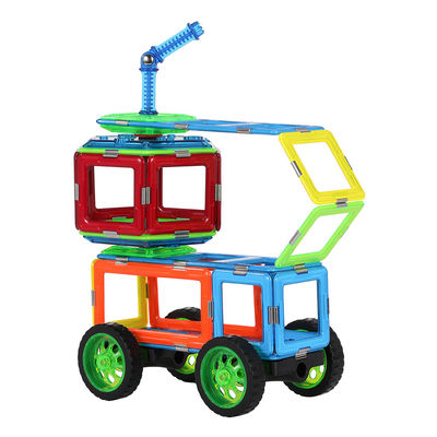 Großhandel Magnetfliesen Fahrzeuge Autokonstruktionsspielzeug für Kinder CPC-zertifiziert