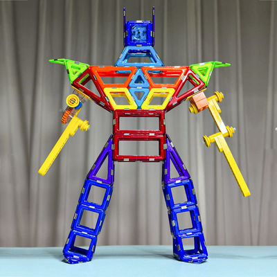 Mecha Optimus Prime Magnetische Wissenschaftsfliesen, Multi-Bildungsmagnetische Blöcke
