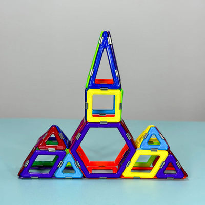 Kleines Schloss Magnetische Bauspielzeug Bausteine STEM bunter für Kinder