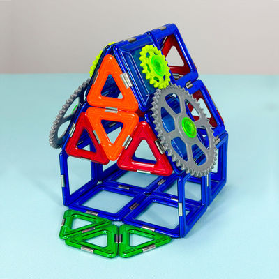 Kinder Kreativentwicklung Magnetische Baustoffe Spielzeug Bausteine Kunststoff 3D