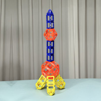Stamm Vorschul Pearl Tower Magnetisches Spielzeug Bausteine Bauwerk Magnetische Fliesen
