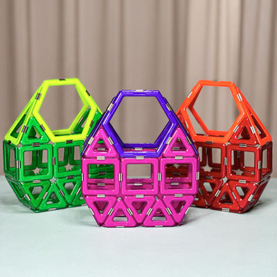 Kinder DIY Spielzeug Magnetische Bausteine Lebensszene, Bildungsmagnetische Bausteine