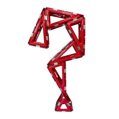 Mehrfarbige magnetische Kunststoffbauten Formen Fragezeichen Bildungsblöcke