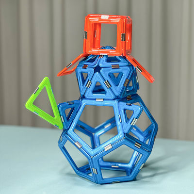 Schneemann Formen magnetische geometrische Fliesen Bausteine für kreative Köpfe