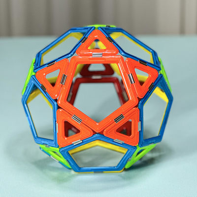 DIY 3D Magnetfliesen Freestyle Planetenforschung Formen Magnetische Bausteine