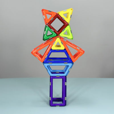 3d Bildungsgeometrische magnetische Bausteine Set, Magnetische Gebäudeformen Spielzeug