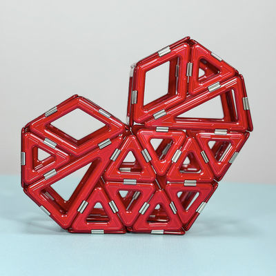 Große Liebe Magnetische Formen Bausatz Blöcke Spielzeug DIY 3D Kreativ